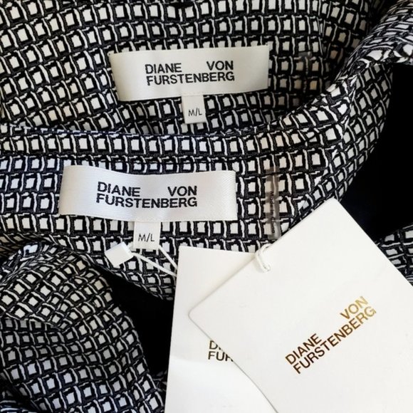 Diane VON FURSTENBURG  PATSY CONVERTIBLE JACQUARD TRENCH COAT, VEST, OR … - Picture 16 of 16